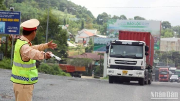Đèo Bảo Lộc chính thức thông xe trở lại.