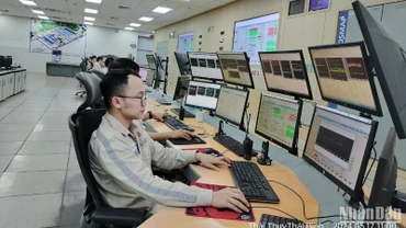 Phòng điều độ trung tâm tại Nhà máy Nhiệt điện Thái Bình 2.