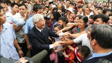 Về bài viết "Giương cao ngọn cờ đại đoàn kết toàn dân tộc, phát huy truyền thống yêu nước, vai trò nòng cốt chính trị của Mặt trận Tổ quốc Việt Nam, quyết tâm xây dựng đất nước ta ngày càng giàu mạnh, phồn vinh, văn minh, hạnh phúc" của Tổng Bí thư Nguyễn Phú Trọng