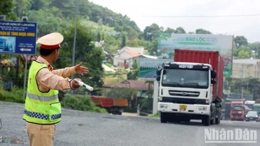 Lực lượng cảnh sát giao thông sẽ linh hoạt điều tiết, phân luồng giao thông phù hợp tình hình thực tế.