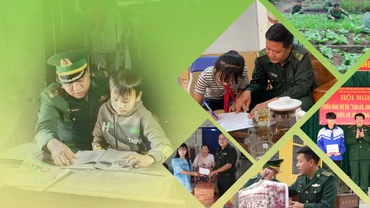 Những người cha “đặc biệt” nơi biên cương