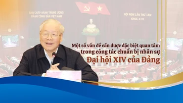 Tổng Bí thư Nguyễn Phú Trọng phát biểu chủ trì phiên họp.