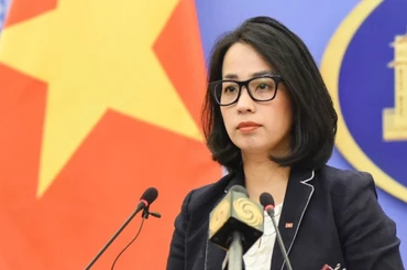 Người phát ngôn Bộ Ngoại giao Việt Nam Phạm Thu Hằng.