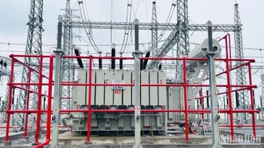 Trạm biến áp 220kV Vũ Thư (tỉnh Thái Bình).