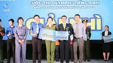 Cuộc thi Olympic tiếng Anh cán bộ trẻ toàn quốc