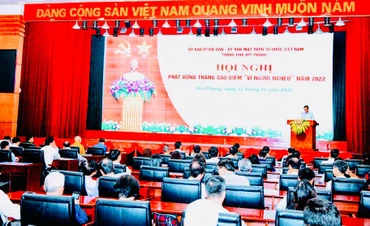 Lễ phát động Tháng cao điểm “Vì người nghèo” năm 2022 của thành phố Hải Phòng.