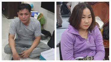 Vợ chồng Phan Văn Tú và Ngô Phương Tuyền.