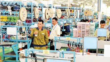 Chỉ số sản xuất công nghiệp năm 2024 tăng 8,4%. Ảnh: BẮC SƠN