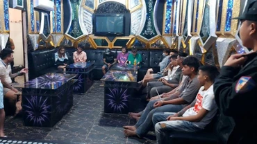 Nhóm đối tượng sử dụng trái phép chất ma túy tại quán karaoke.