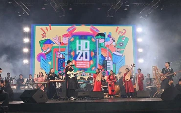 Lễ hội âm nhạc HOZO vừa diễn ra tại Thành phố Hồ Chí Minh đầu tháng 12. (Ảnh: QUỐC THANH)