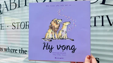 Cuốn "Hy vọng" trong bộ sách tranh. (Ảnh: Crabit Kidbooks)