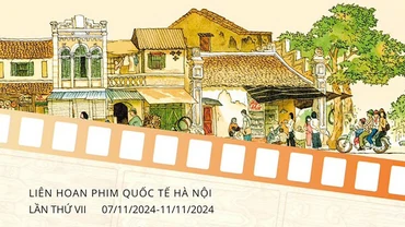 Chiếu phim ngoài trời và giao lưu nghệ sĩ điện ảnh tại phố đi bộ Hồ Hoàn Kiếm