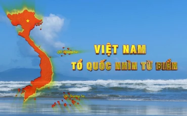 Phim tài liệu “Việt Nam-Tổ quốc nhìn từ biển”. (Ảnh: Hãng phim Tài liệu và Điện ảnh Nhân Dân)