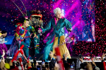 Một tiết mục trong concert "Anh trai vượt ngàn chông gai". (Ảnh: Ban tổ chức)