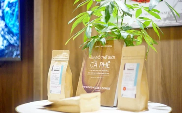 Cuốn "Bản đồ thế giới cà phê". (Ảnh: Nhã Nam cung cấp)