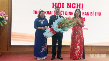 Đồng chí Vũ Trọng Lâm tại Hội nghị.