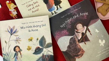 Bộ sách tranh "Anne tóc đỏ". (Ảnh: Crabit KidBooks)