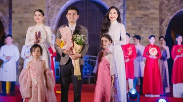 Bộ sưu tập của nhà thiết kế Nguyễn Minh Long được trình diễn tại Ngày hội Di sản văn hóa Việt Nam. (Ảnh: Nhân vật cung cấp)