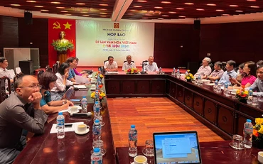 Họp báo công bố Cuộc thi. (Ảnh: Ban tổ chức cung cấp)