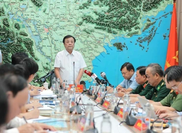 Bộ trưởng Nông nghiệp và Phát triển Nông thôn Lê Minh Hoan phát biểu. (Ảnh: TTXVN)