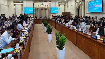 Quang cảnh buổi gặp gỡ.