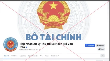 [Video] Bộ Tài chính khẳng định: Facebook "Tiếp nhận Xử lý Thu hồi và Hoàn Trả Vốn Treo" là giả mạo 
