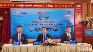Lãnh đạo Tổng Công ty SBIC, Công ty VISEC chủ trì họp báo giới thiệu Triển lãm quốc tế Vietship 2025.