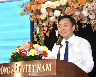 Ông Hoàng Gia Khánh, tân Tổng Giám đốc Tổng Công ty Đường sắt Việt Nam.