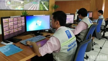 Một trung tâm điều hành giao thông đường cao tốc.