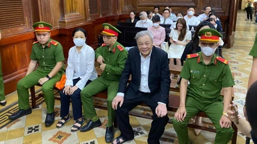 Bị cáo Trần Quí Thanh tại tòa.