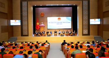Toàn cảnh buổi đối thoại.