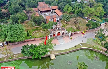Khu di tích Cổ Loa. (Ảnh: TTXVN)