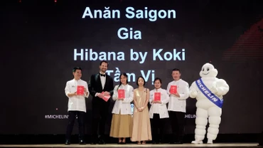 Đại diện của 4 nhà hàng được nhận 1 sao Michelin danh giá. 