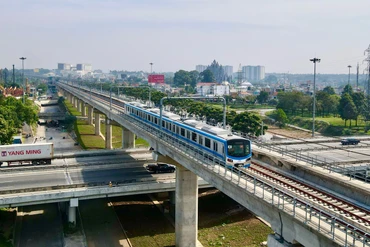 Khu vực ga trên cao tuyến metro Bến Thành- Suối Tiên bị mất cắp vật tự, thiết bị