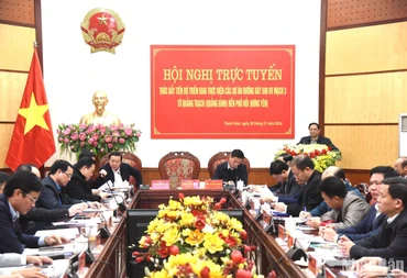 Thủ tướng Phạm Minh Chính chủ trì Hội nghị trực tuyến thúc đẩy tiến độ triển khai thực hiện các dự án Đường dây 500kV mạch 3 từ Quảng Trạch (Quảng Bình) đến Phố Nối (Hưng Yên).