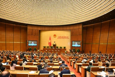 Quang cảnh Kỳ họp bất thường lần thứ 3, Quốc hội khóa XV. (Ảnh: Duy Linh)