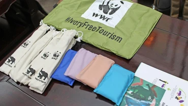 Sản phẩm truyền thông của WWF-Việt Nam cho các chương trình liên quan đến phòng chống buôn bán trái phép động vật hoang dã.