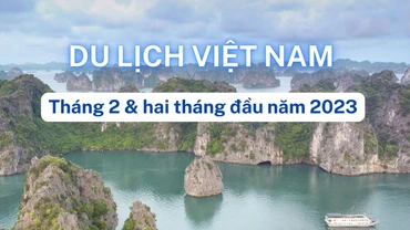 [Infographic] Bức tranh khả quan của du lịch Việt Nam trong hai tháng đầu năm 2023