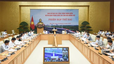 Thủ tướng Phạm Minh Chính chủ trì phiên họp thứ hai của Ban Chỉ đạo các công trình trọng điểm, dự án đường sắt.