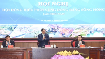 Thủ tướng Phạm Minh Chính chủ trì hội nghị.