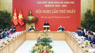 Hội nghị lần thứ nhất Ban Chấp hành Đảng bộ Chính phủ nhiệm kỳ 2020-2025.