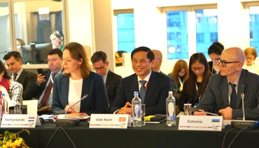 Bộ trưởng Ngoại giao Bùi Thanh Sơn dự Hội nghị Bộ trưởng Ngoại giao ASEAN-EU lần thứ 24.