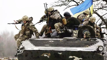 Quân đội Ukraine triển khai tại tỉnh Kharkiv. Ảnh: GETTY IMAGES