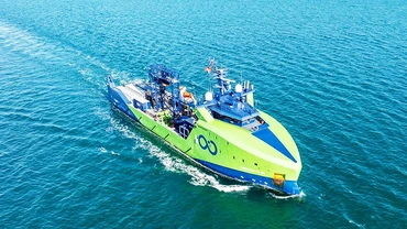 Tàu tìm kiếm của Ocean Infinity. Ảnh: AP