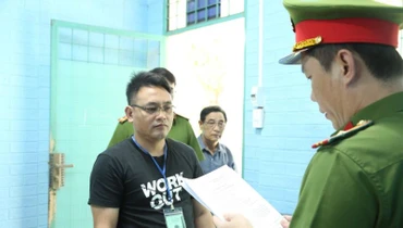 Bị can Nguyễn Đức Trung bị khởi tố, bắt tạm giam. 