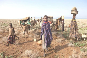 Nhiều trẻ em châu Phi cần viện trợ lương thực. (Ảnh: The New Humanitarian)