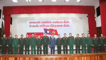 Các đại biểu tham dự Lễ Mít-tinh. (Ảnh: Hải Tiến)
