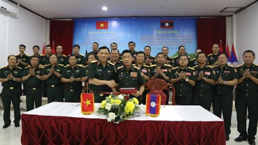 Hai bên ký kết Biên bản ghi nhớ. (Ảnh: Cộng tác viên)