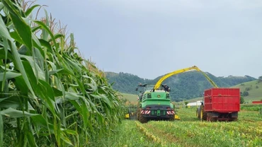 Trang trại nông nghiệp hữu cơ của Công ty Vinamilk tại tỉnh Xiengkhouang, Lào. (Ảnh: Hải Tiến)