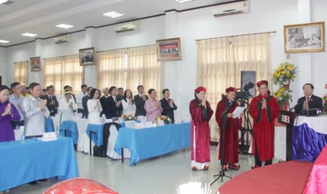 Quang cảnh buổi lễ. Ảnh: Hải Tiến